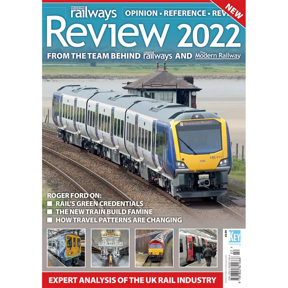 Modern Railways Review 2022 bookazine tågåret