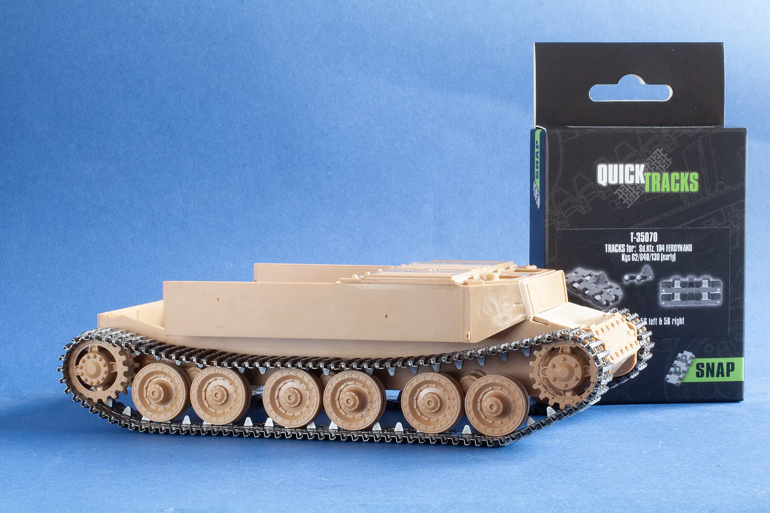 ROSSAGRAPH QuickTracks T-35070 larvband 1/35 Ferdinand tidig