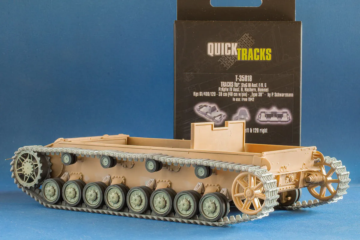Rossagraph QuickTracks T-35018 band StuG III Panzer IV 1/35