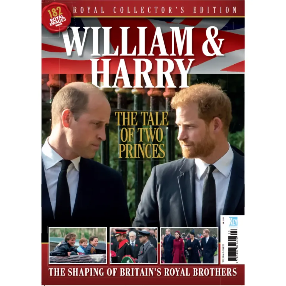 William and Harry Tale of Two Princes bookazine kungabok