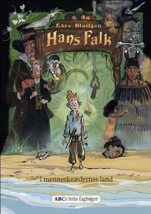 ABC Forlag Hans Falk I menneskeædernes land bok