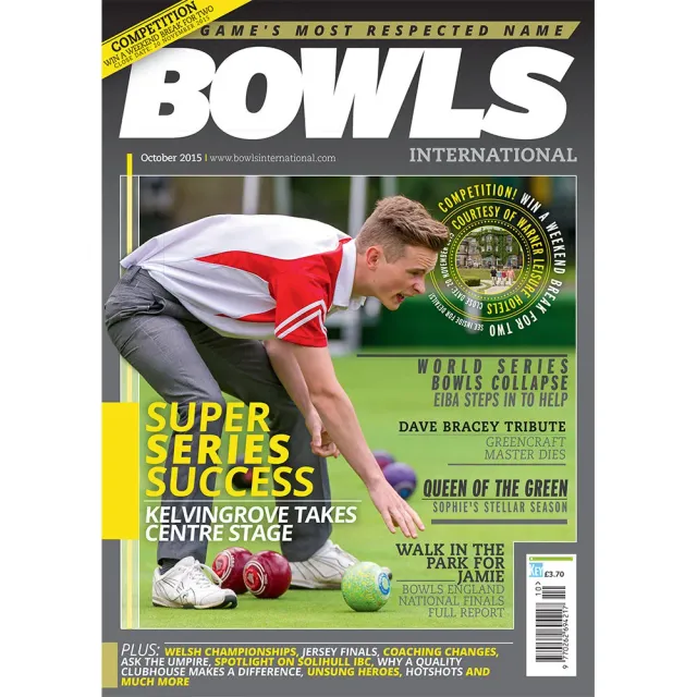 Bowls International oktober 2015 tidning lösnummer bowlsport