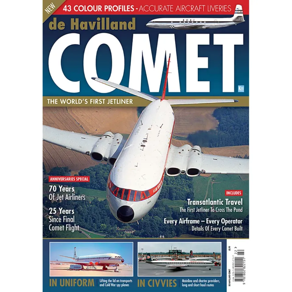 Aviation Archive De Havilland Comet 70th tidning