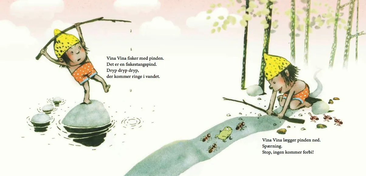 ABC Forlag Vina Vinas ulvepind bilderbok