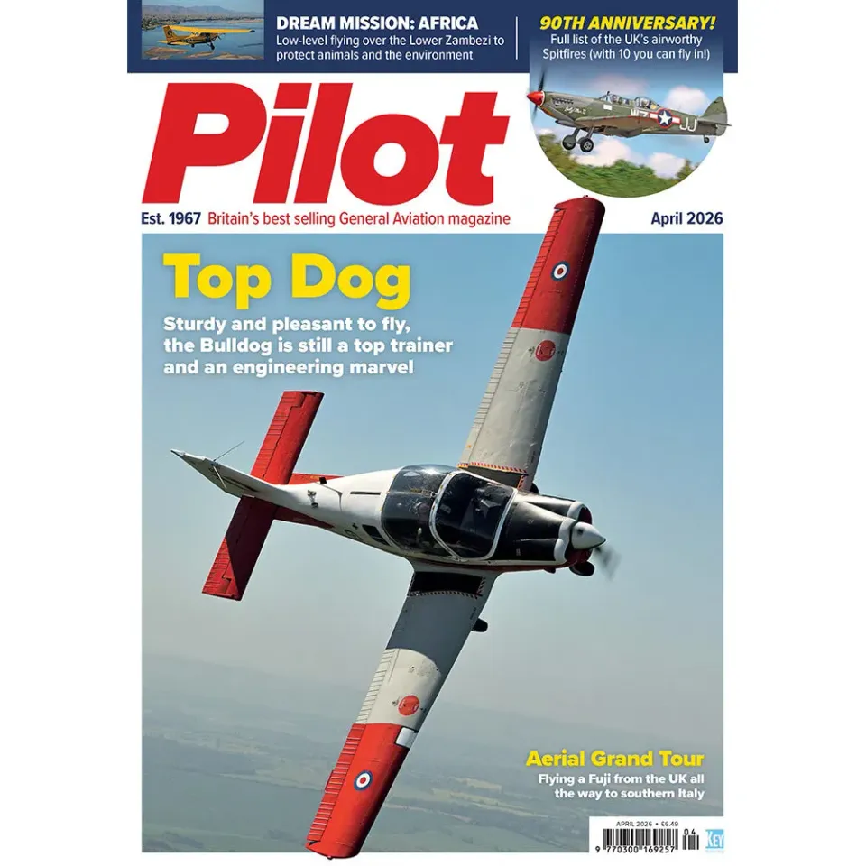 Pilot Magazine april 2026 tidning allmänflyg