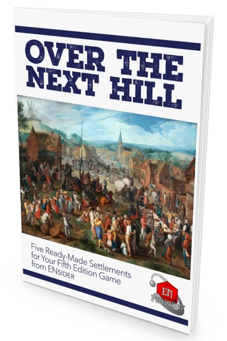 EN Publishing Over the Next Hill 5 samhällen bok+mjukpärm