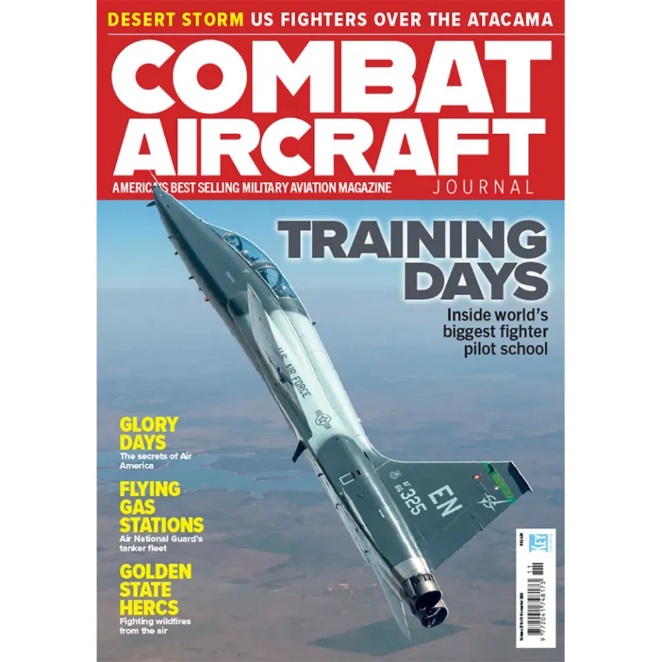 Combat Aircraft Journal november 2026 tidning – stridsflyg