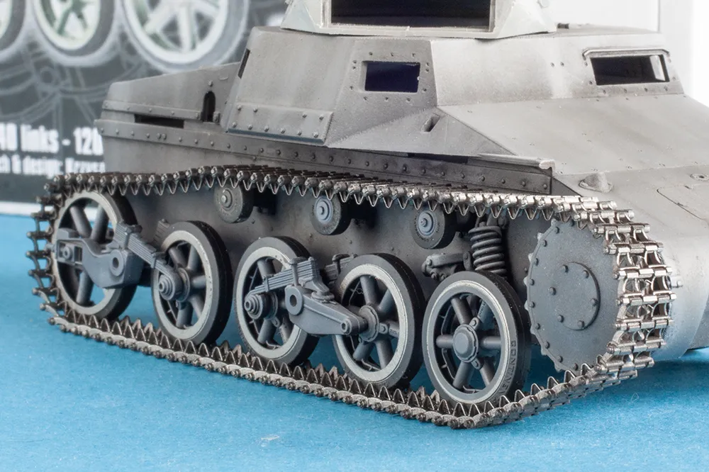Rossagraph QuickWheel QWXT-35003 band- och hjulset 1/35 Pz I A