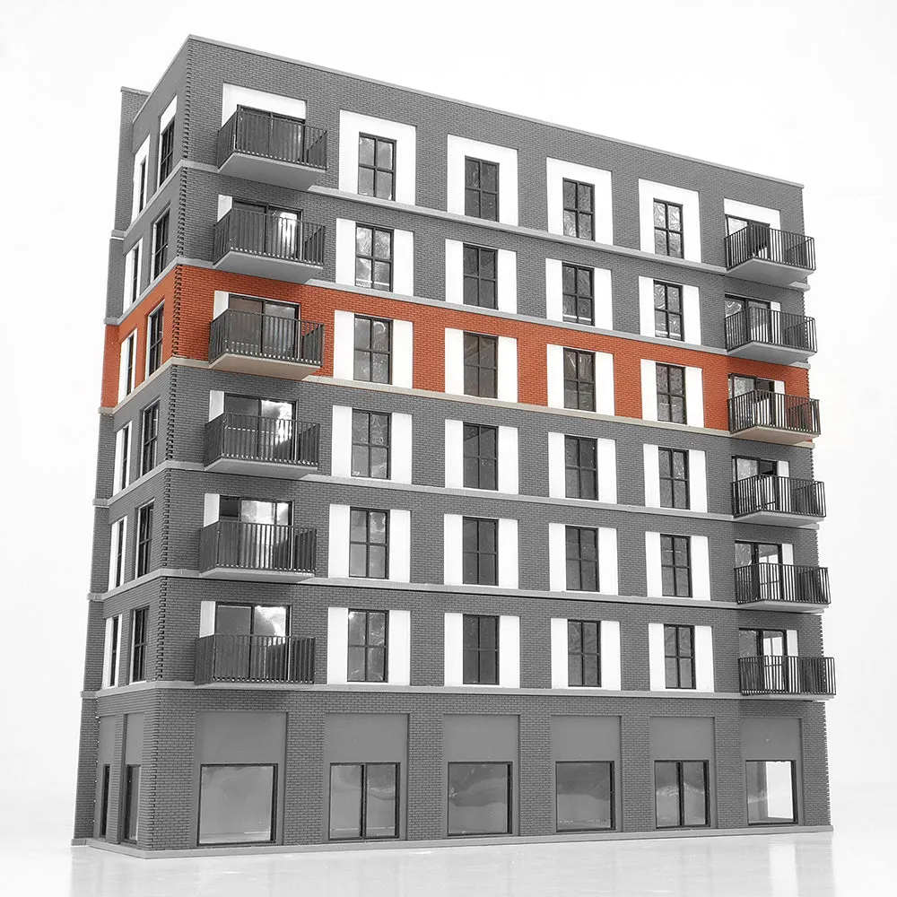 PJM Models MOD161 byggsats envånings påbyggnad OO