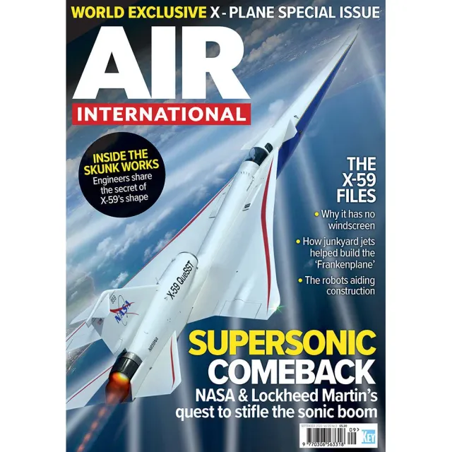 AIR International september 2020 tidning X-Plane X-59