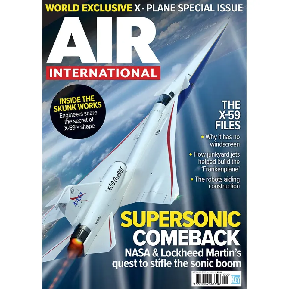 AIR International september 2020 tidning X-Plane X-59