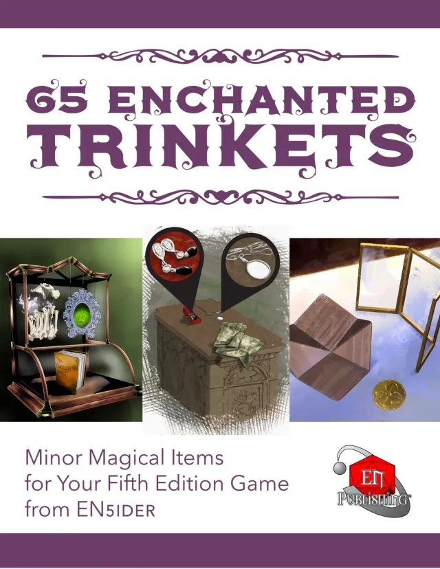 EN Publishing 65 Enchanted Trinkets bok PDF D&D 5e småsaker