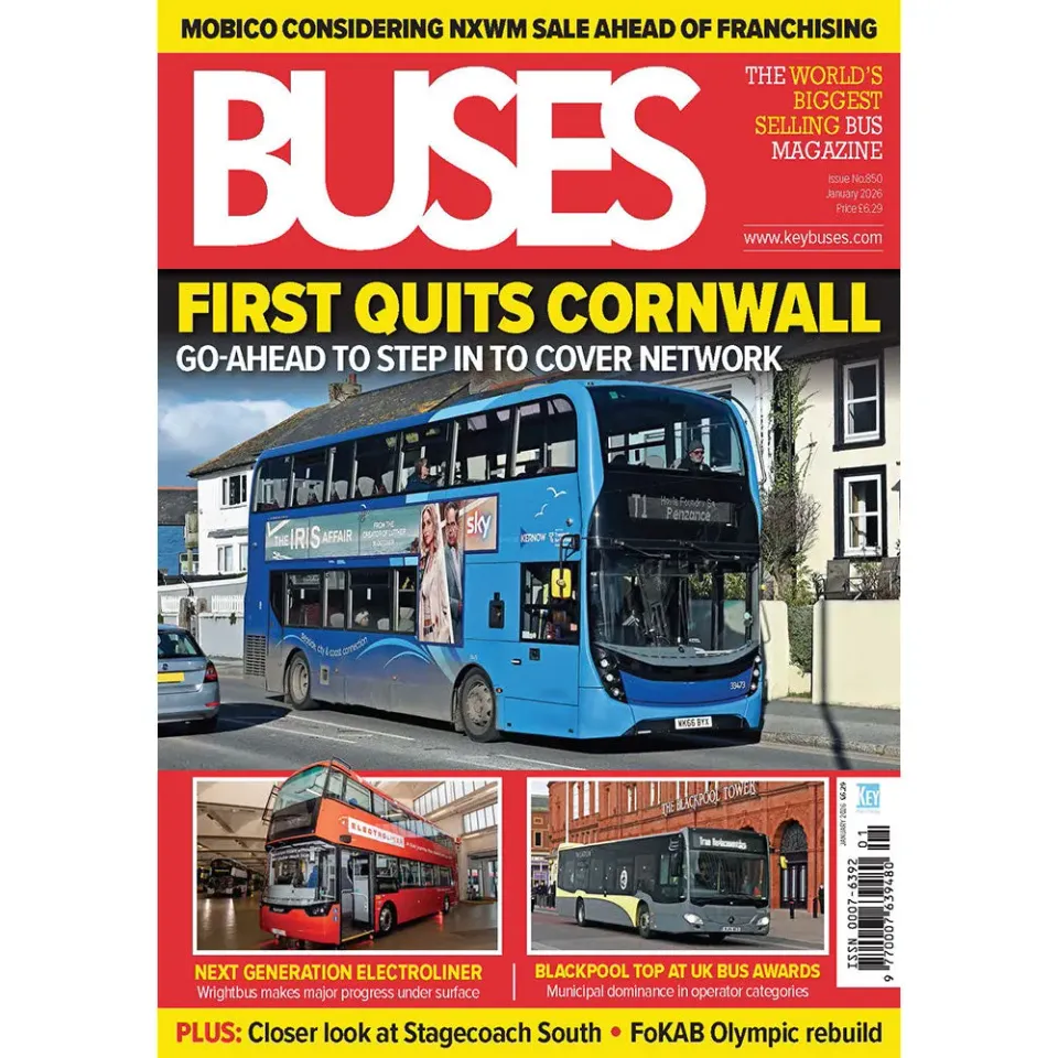 Buses tidning januari 2026 lösnummer bussmagasin