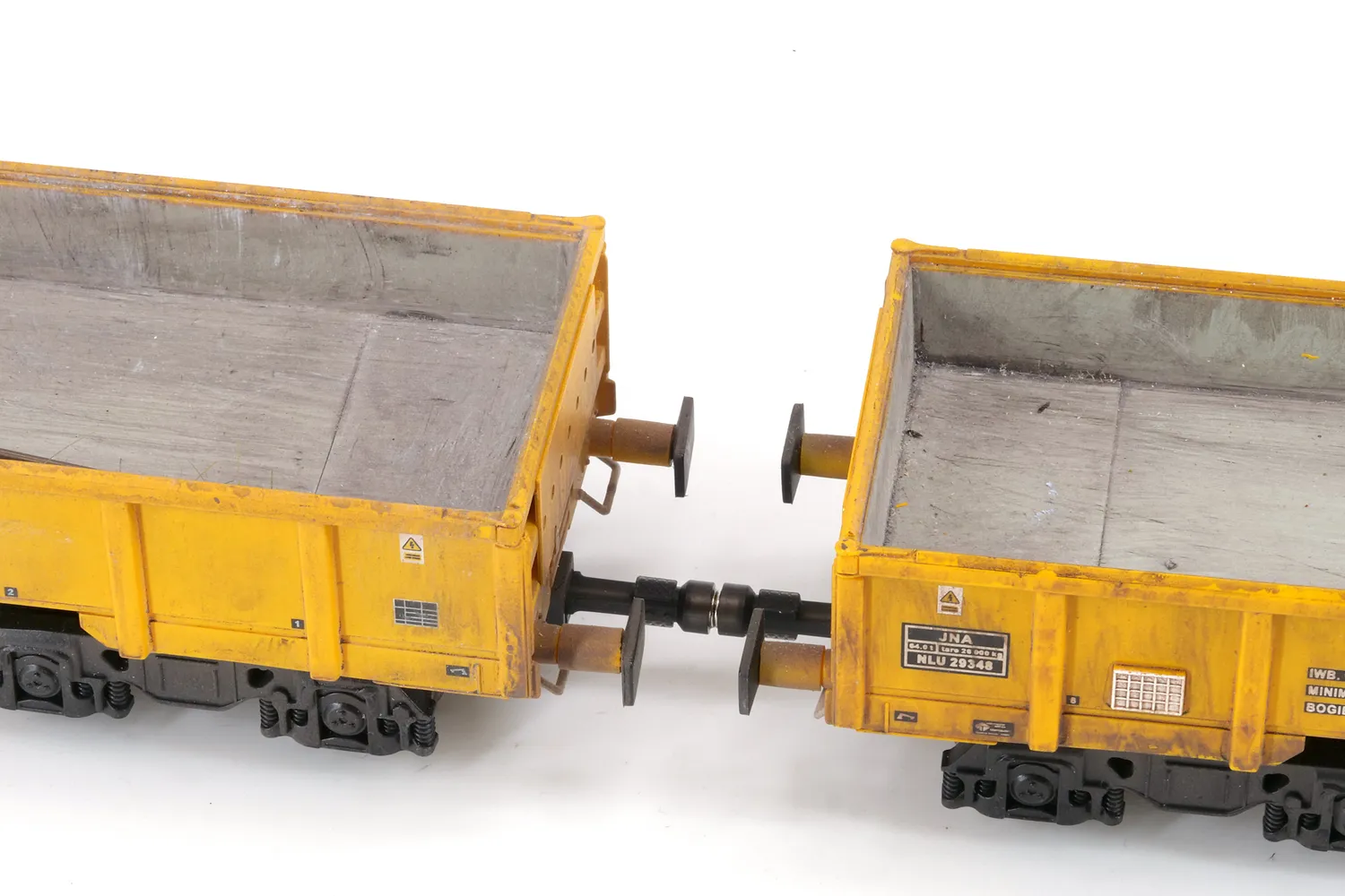 Rusty Rails 12mm Magnetic Drawbar magnetkoppling OO 7-par
