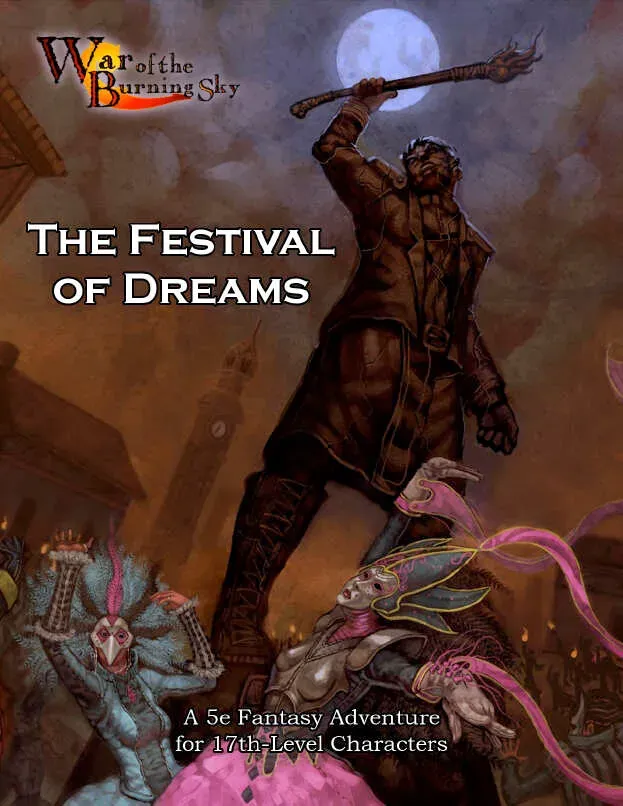 EN Publishing War of the Burning Sky #9 Festival äventyr PDF