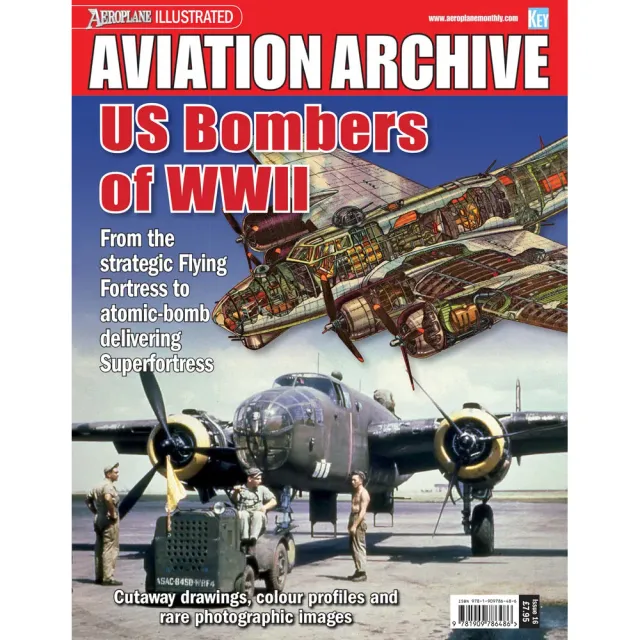 Aviation Archive US Bombers WW2 tidning Flying Fortress