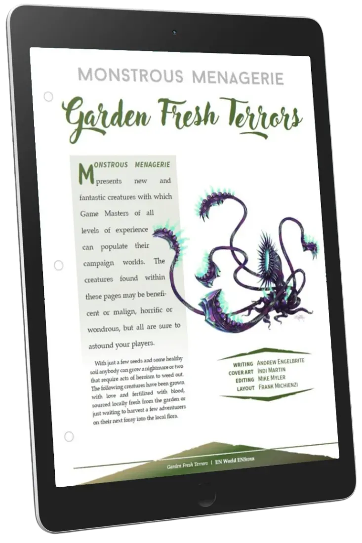 EN Publishing Garden Fresh Terrors monstertillägg PDF