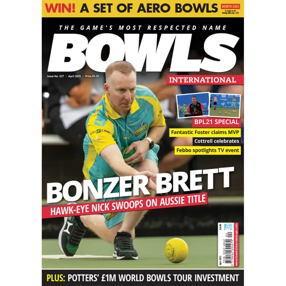 Bowls International april 2025 tidning lösnummer BPL21