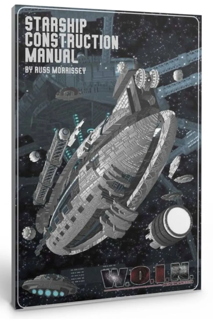 EN Publishing Starship Construction Manual rollspelsbok mjukpärm