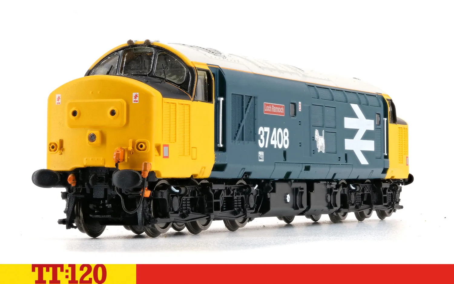 Hornby TT:120 Class 37 37408 Loch Rannoch modellok DCC ready