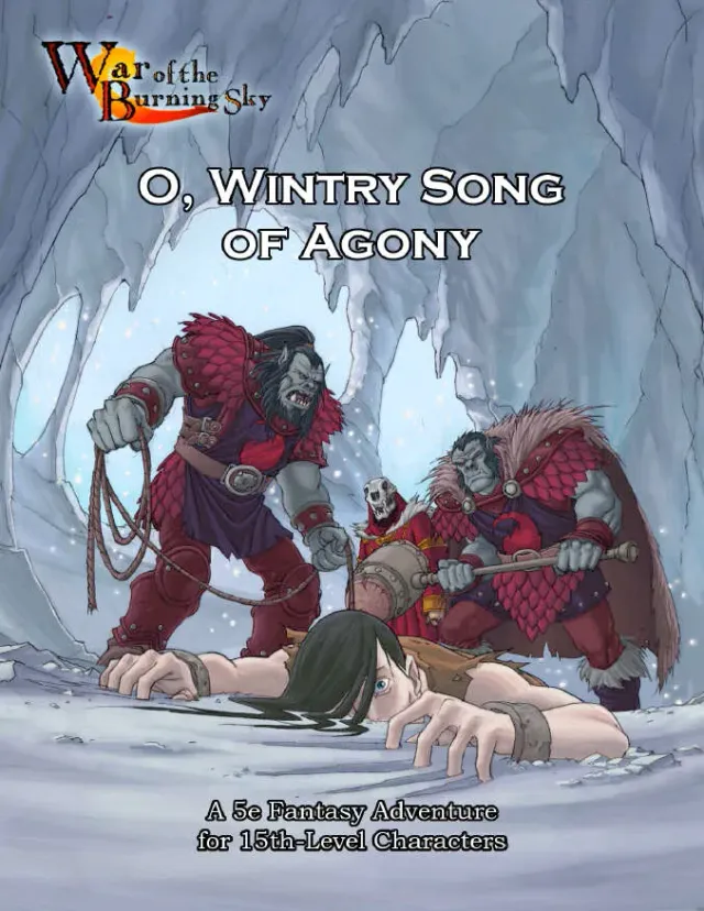 EN Publishing Burning Sky #8 äventyr mjukpärm+PDF nivå 15 frost