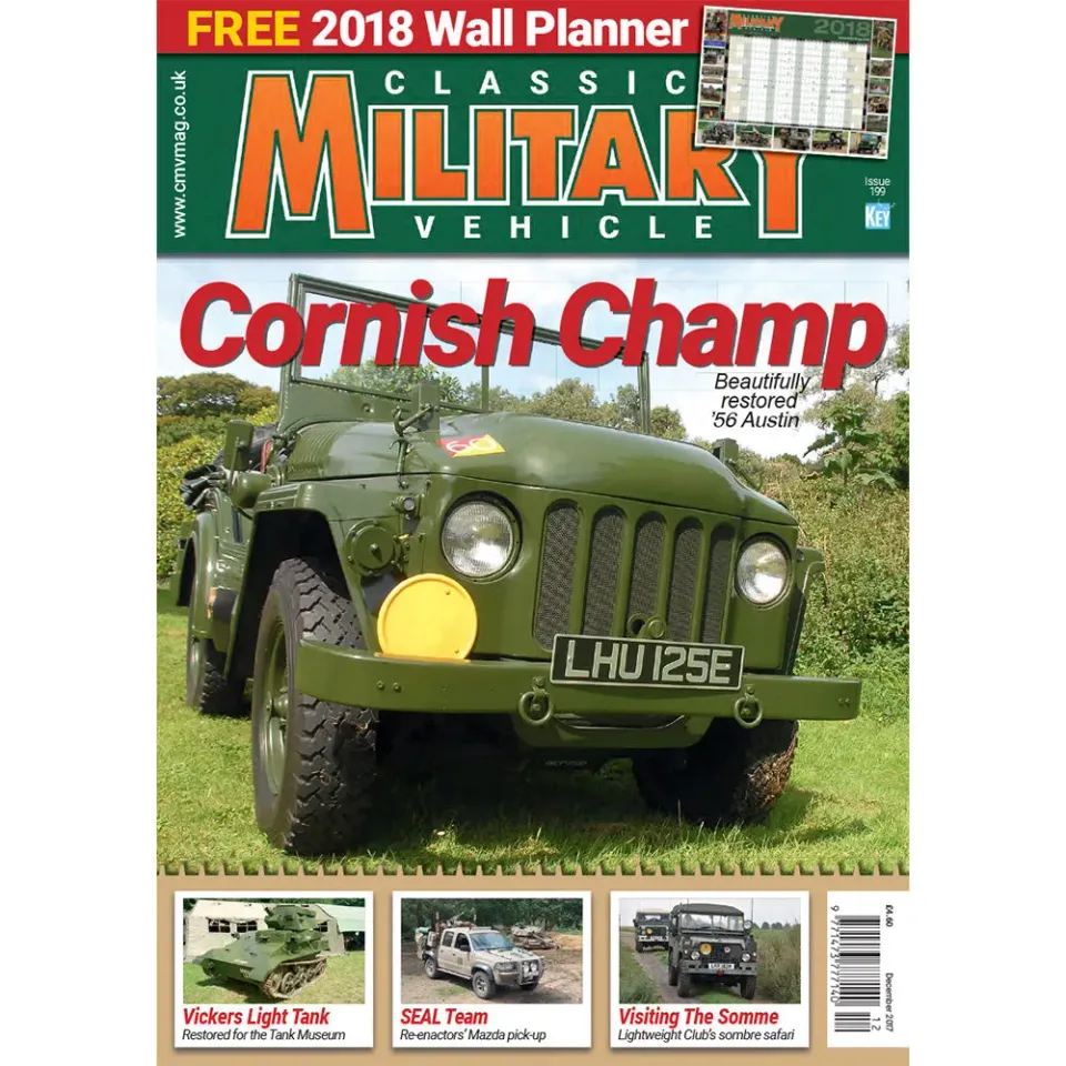Classic Military Vehicle december 2017 tidning fordon
