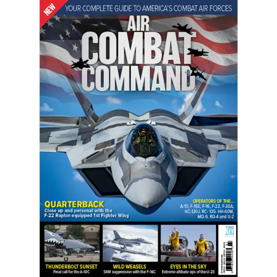 Air Combat Command tidning F-35 F-22 116 sidor