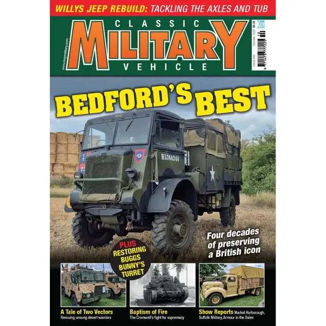 Classic Military Vehicle oktober 2025 tidning