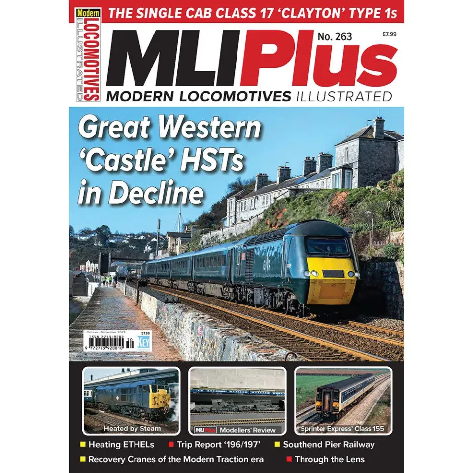 MLI Plus oktober 2023 tidning tåghistoria