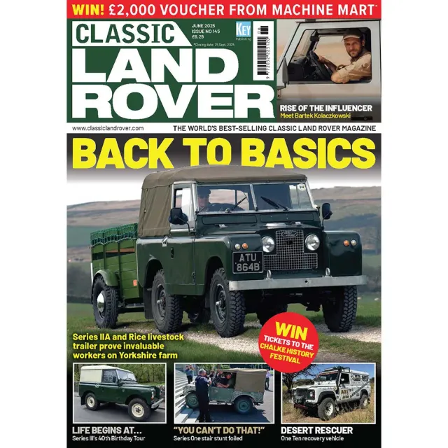 Classic Land Rover tidning juni 2025 Series IIA
