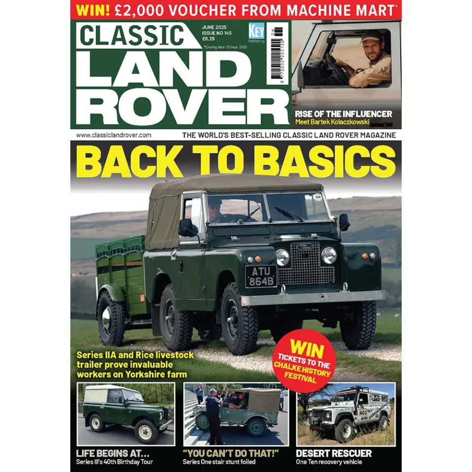 Classic Land Rover tidning juni 2025 Series IIA