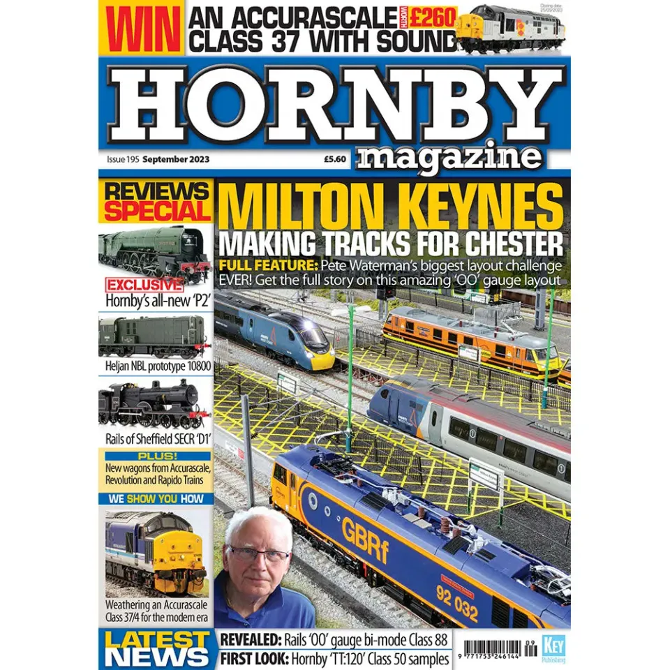 Hornby Magazine september 2023 tidning back issue