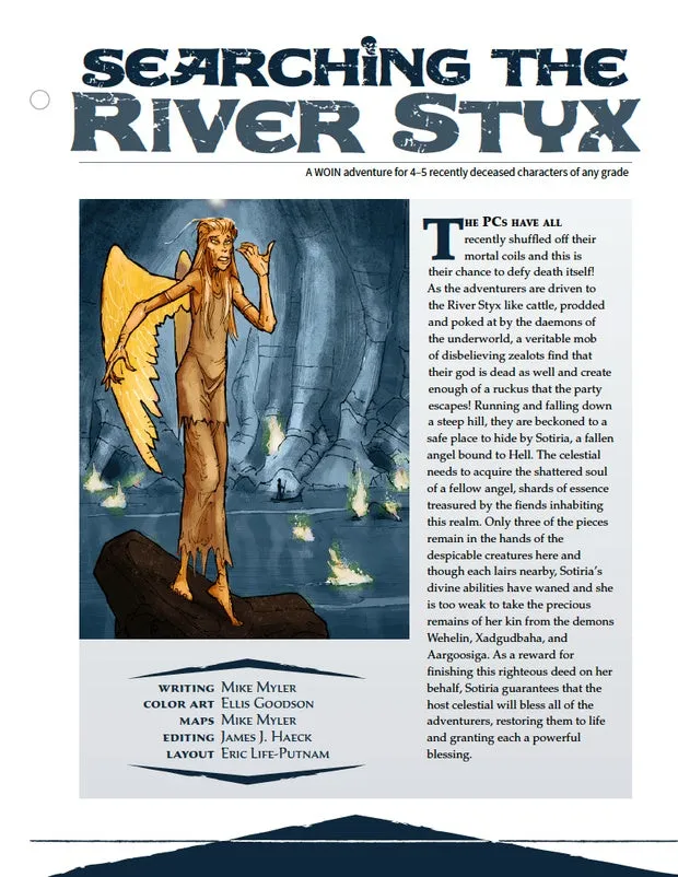 EN Publishing Searching the River Styx WOIN miniäventyr PDF