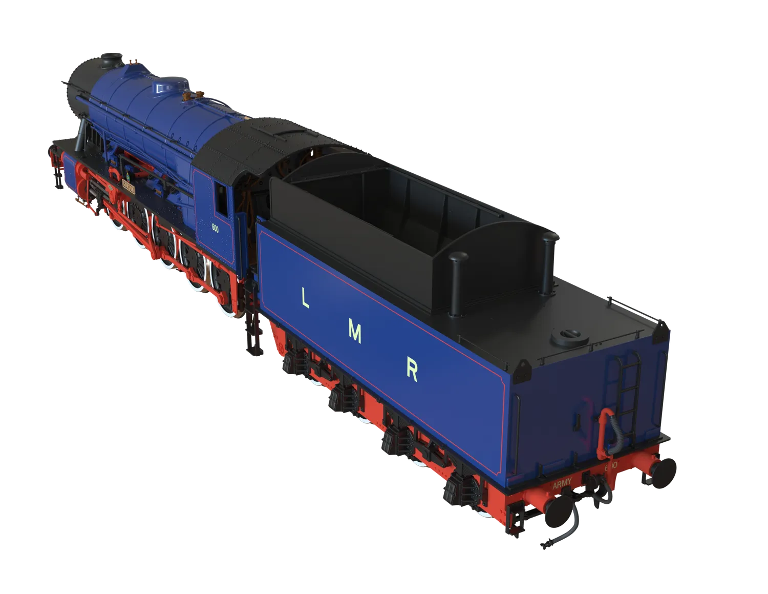 Clark Railworks WD 2-10-0 600 Gordon modelltåg OO LMR