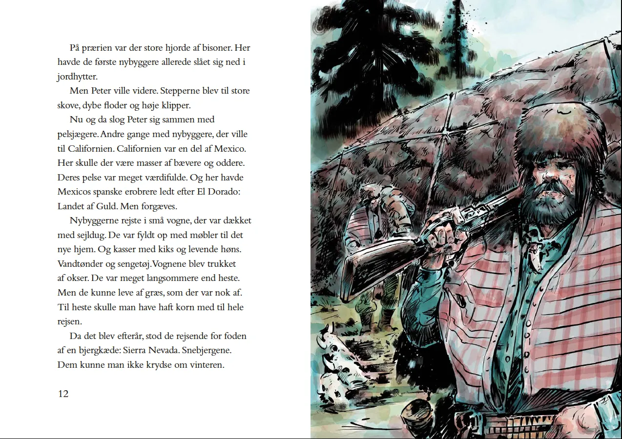 ABC Forlag Indianerland Peter Lassen bok nybyggarhistoria