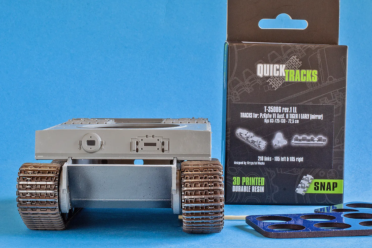 Rossagraph QuickTracks T-35006LL bandlänkar 1:35 Tiger I