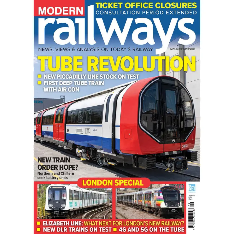 Modern Railways september 2023 tidning London-special
