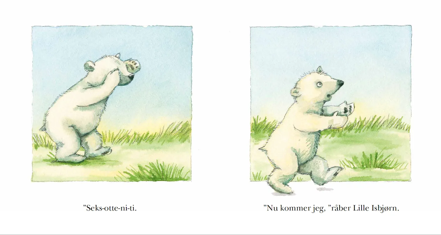 ABC Forlag Lille Krokodille gemmer sig bilderbok