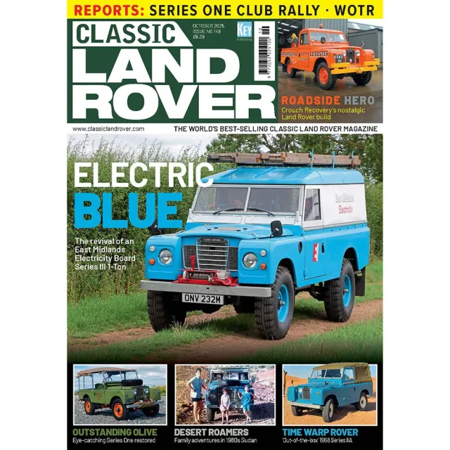 Why we love Taylor Swi Classic Land Rover tidning oktober 2025