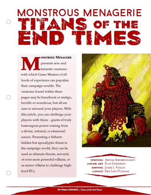 EN Publishing Titans of the End Times monster-PDF