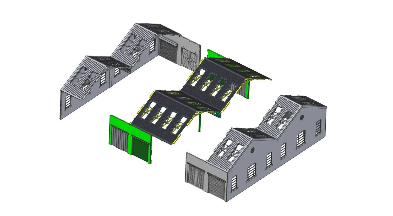 PJM Models Derby Works OO byggsats bas 404 mm laserskuren