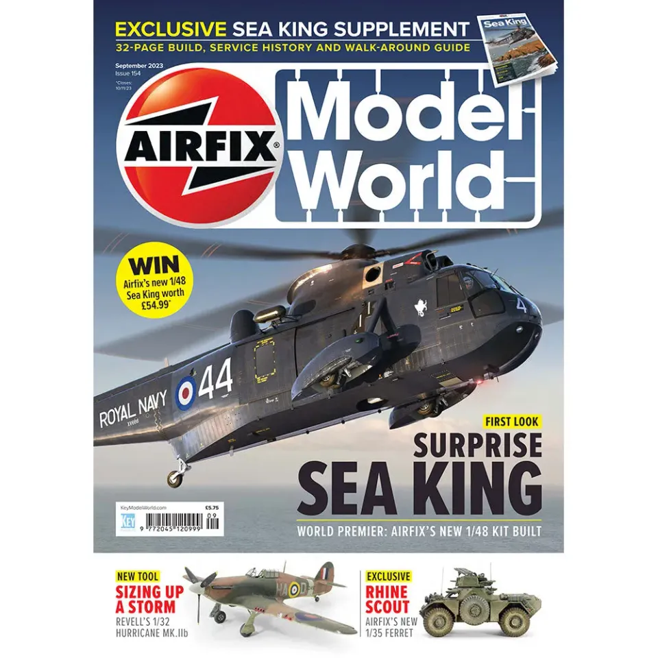 Airfix Model World september 2023 tidning lösnummer modellbygge
