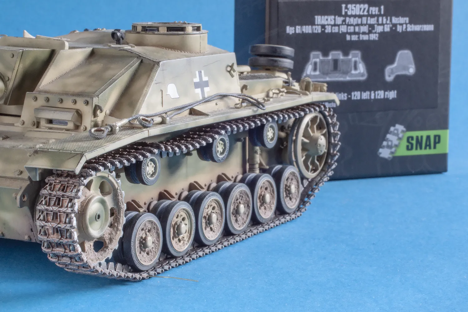 Rossagraph QuickTracks T-35022 larvband Panzer IV 1:35 typ 6A