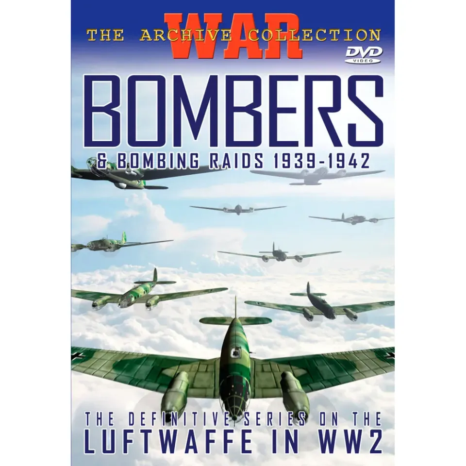 Aviation Archive Bombers and Bombing Raids 1939-42 DVD-film krig