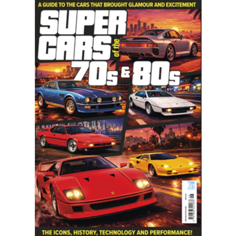 Supercars of the 70s & 80s tidning samlarnummer sportbilar