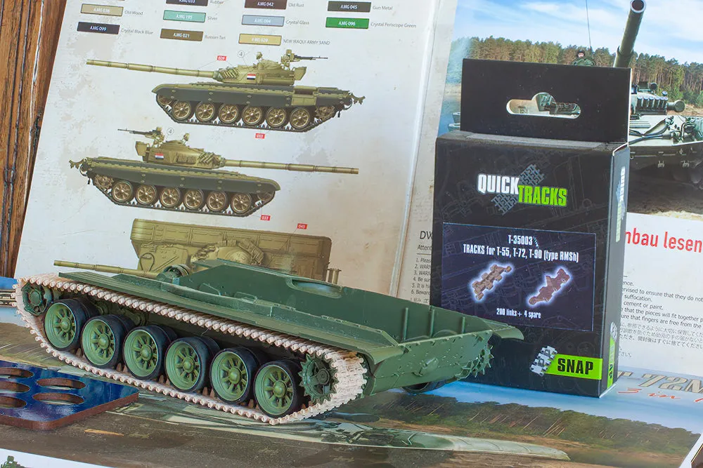 ROSSAGRAPH QuickWheel QW-269 målmask 1/35 Leopard 2 A6/A7