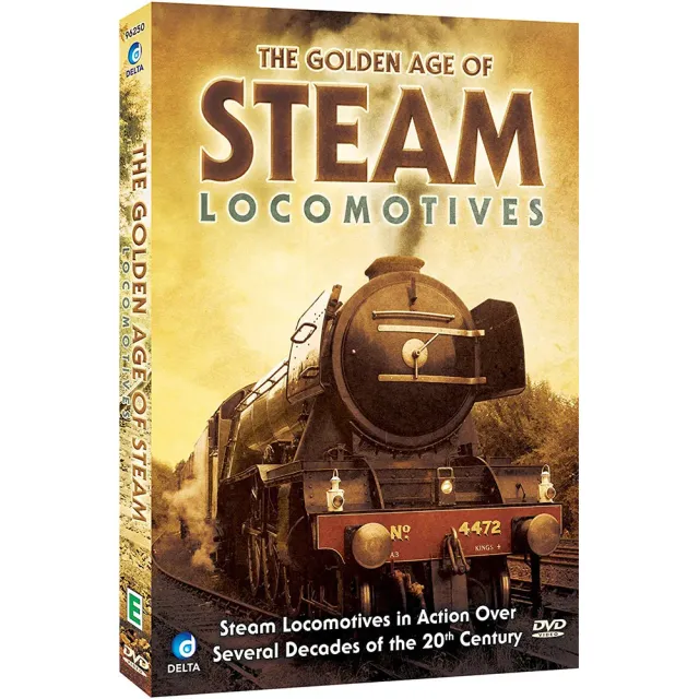 Golden Age of Steam Locomotives DVD-film ånglok