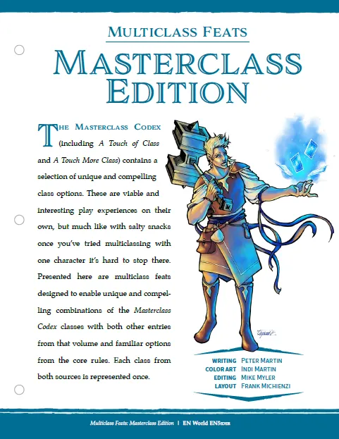EN Publishing Multiclass Feats Masterclass D&D feats PDF