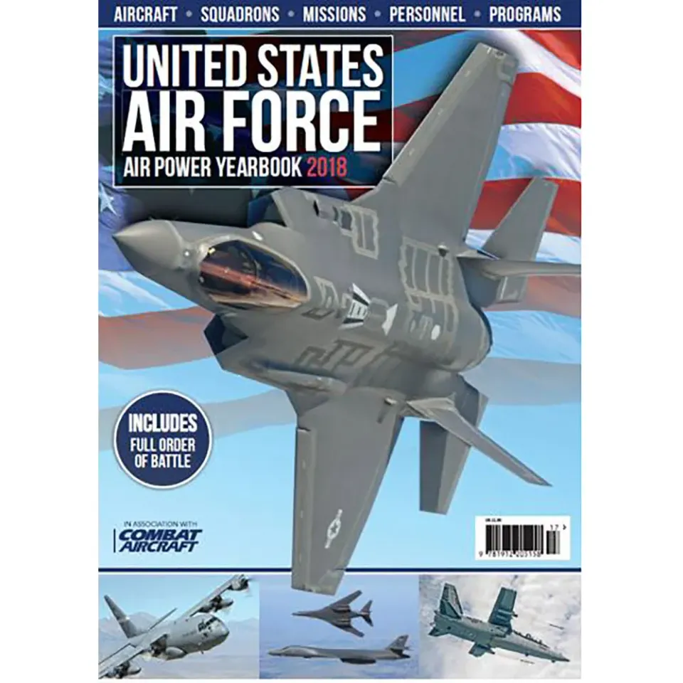 US Air Force Air Power Yearbook 2018 tidning F-35
