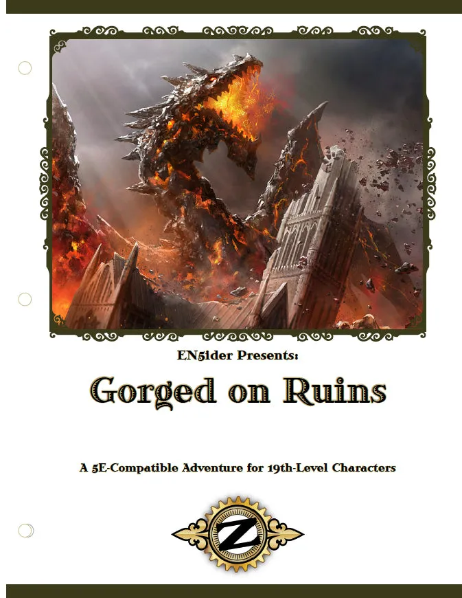 EN Publishing ZEITGEIST #11 Gorged on Ruins äventyr PDF nivå 19
